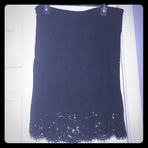 Banana republic black skirt